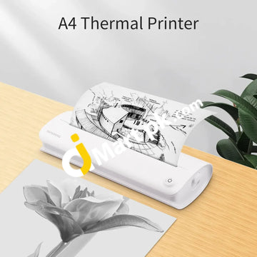 Paperang F1S A4 8/4 Inches 300 Dpi Portable Inkless Thermal Printer - Imported From Uk